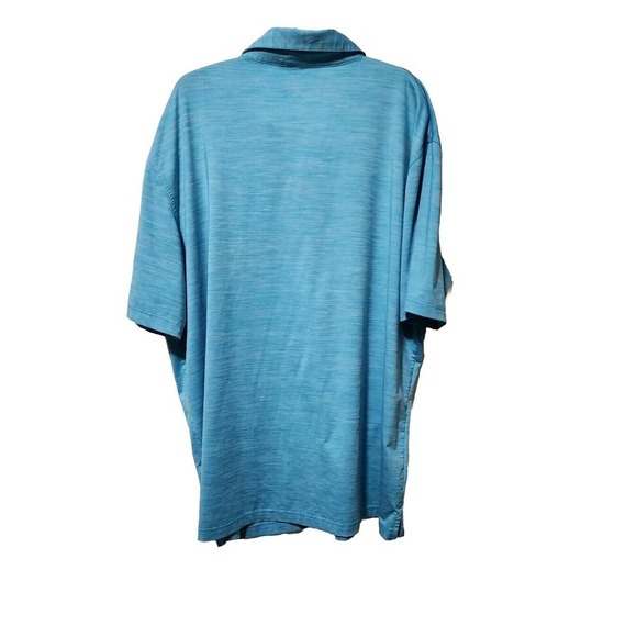 Callaway Mens Opti Dri Polo Shirt Size XL Blue Logo Pristine Condition - Picture 2 of 5